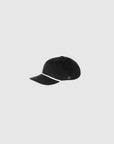 EMBLEMED ROPE CAP | BLACK