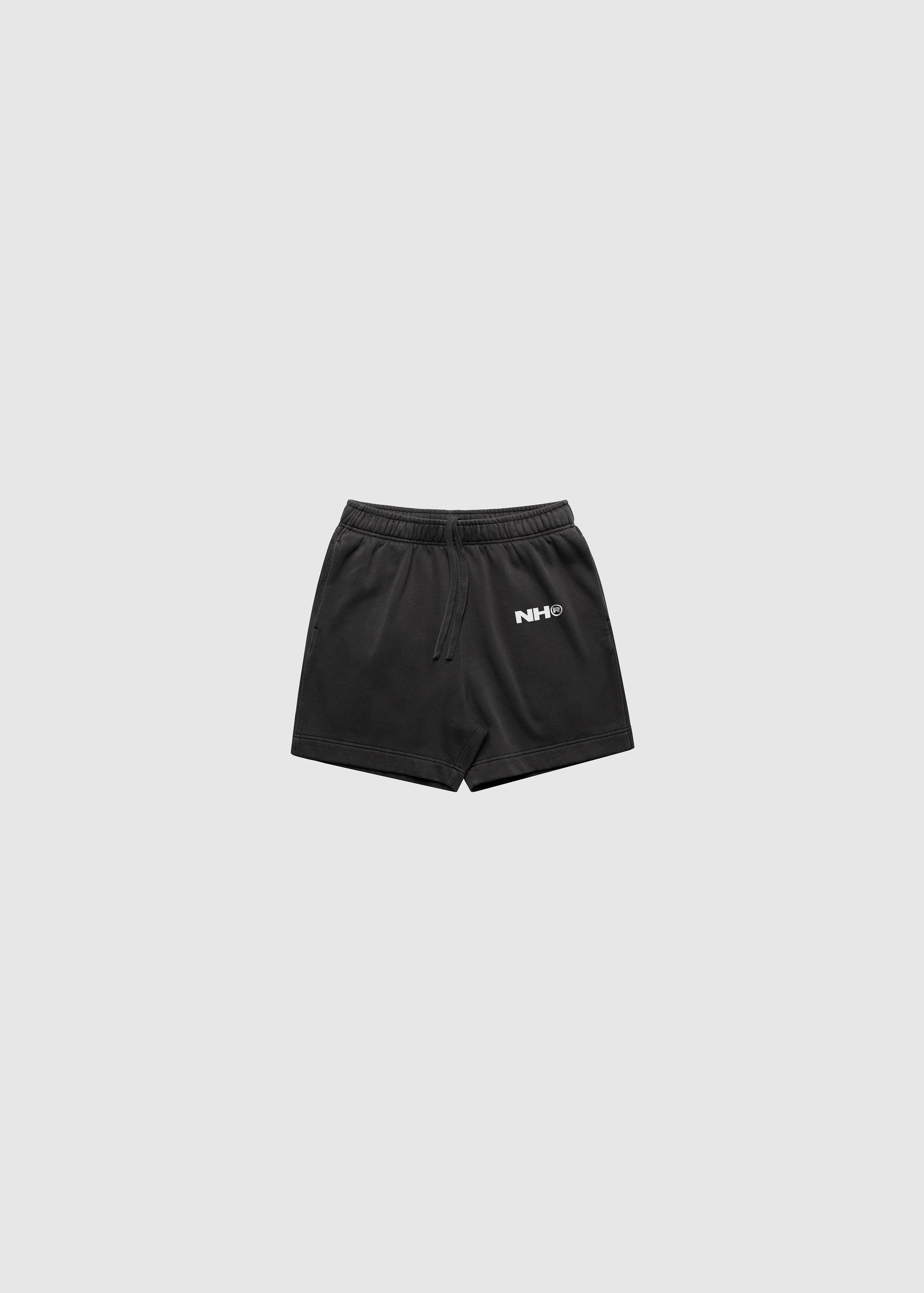 RELAXED SHORT FADED BLACK