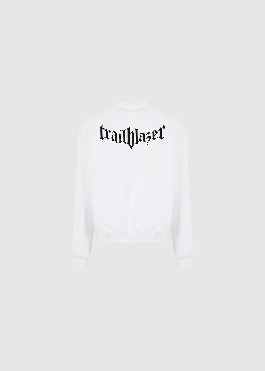TRAILBLAZER SWEATER | WHITE
